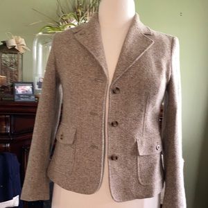 L. L.Bean Tweed Blazer, Sz. Small Petite